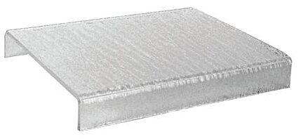 Textured Acrylic Riser Clear