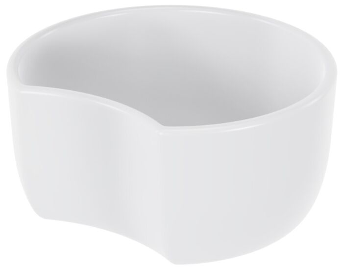 Melamine Crescent Dish w/sf 2L (200x185x100mm) White