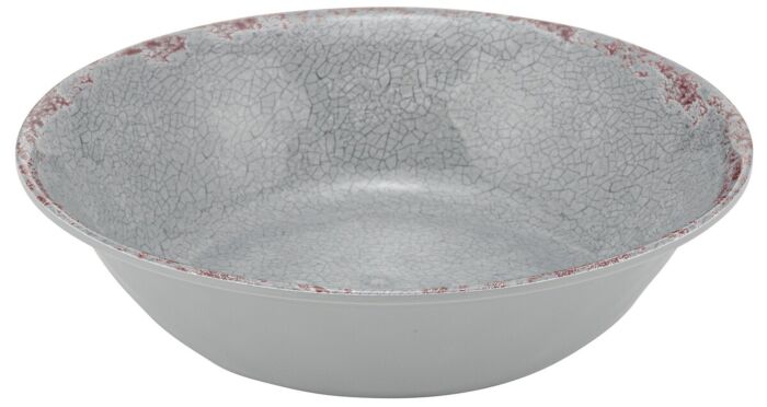 Melamine schaal Casablanca 600ml (190x190x50mm) Grijs