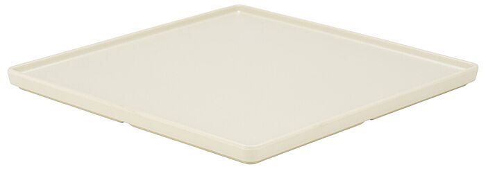 Trafalgar Melamine Groot Vierkant Bord (305x305x19mm) Perkament