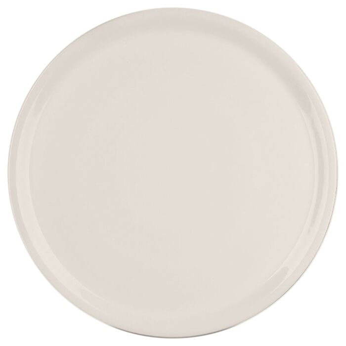 Bianca Melamine Pizza Plate 12.25" White
