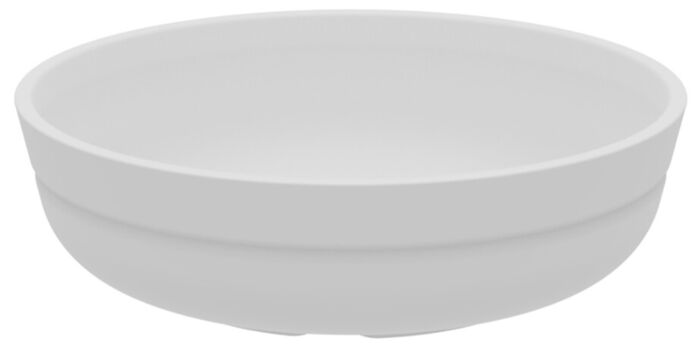 Hu Melamine Pot 122 x (12 Pack) White