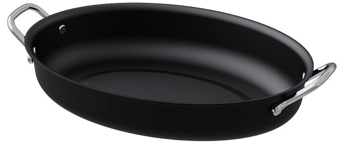 Ore Stainless Steel Oval Black