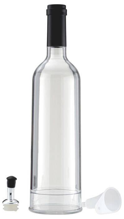 Copolyester Oliefles met Deksel 700ml (75x295mm) Transparant