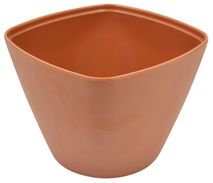 Melamine Mezze Schaal 3.3ltr Mat 3.3L (200x200x150mm) Terracotta