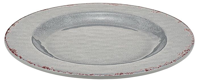 Casablanca Melamine Plate Grey