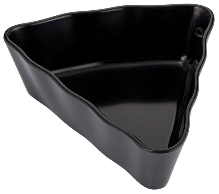 Melamine Aalto Schaal 1.3L (244x200x60mm) Zwart