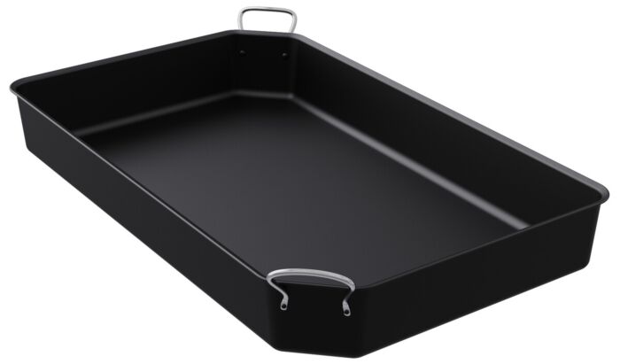 Greblon Ore RVS Crock GN 2-4 11L (325x530x70mm) Zwart