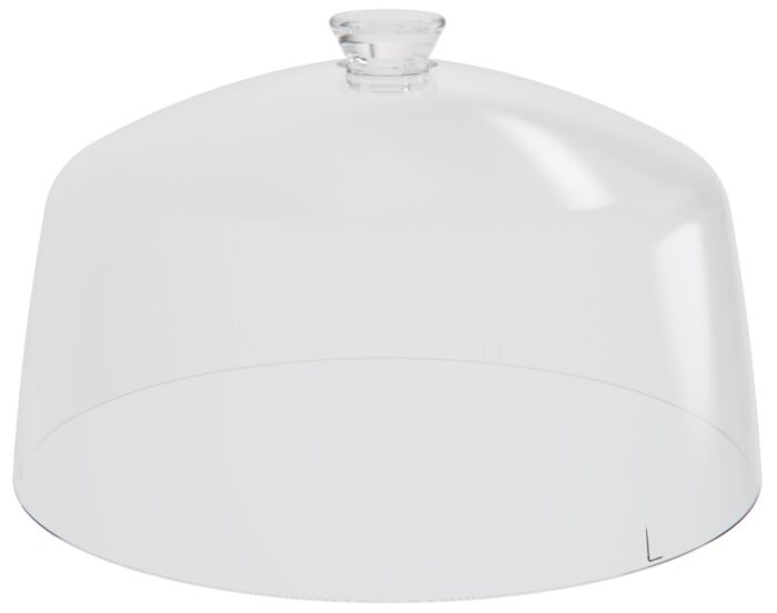 SAN Stolpdeksel (270x165mm) Transparant
