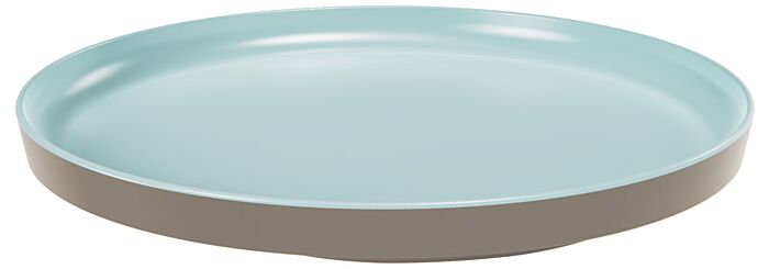 Mayfair melamine groot bord (278x22mm) Blauw