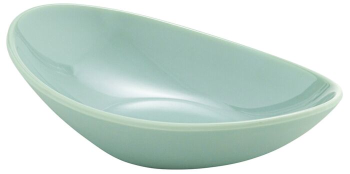 Melamine Reef Low Dish 60ml (137x82x33mm) Aqua