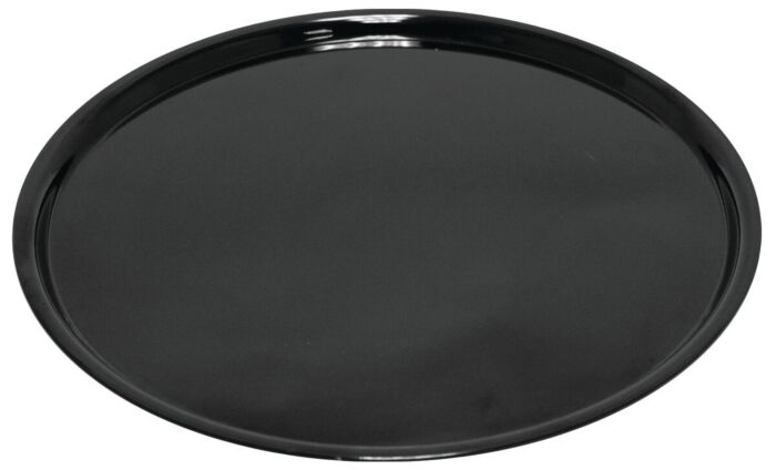 Melamine Round Tray (300mm) Black