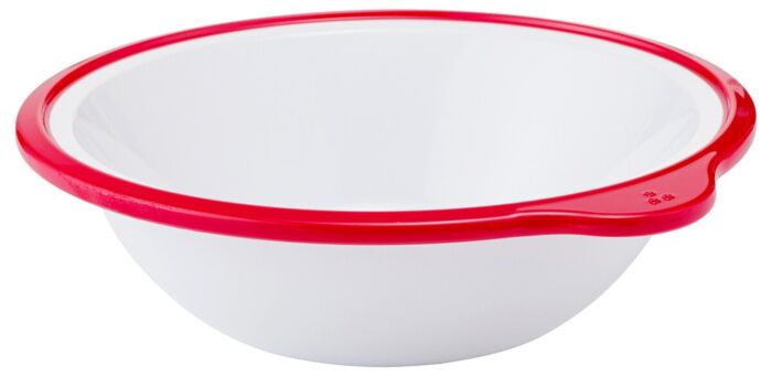 Omni Bowl with Rim 400ml (180x170x50mm) Red