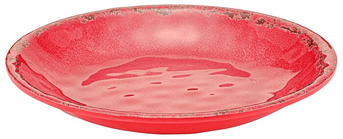Casablanca Melamine Salad Dish 345ml (190x190x27mm) Red