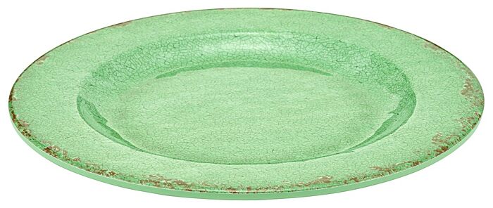 Casablanca Melamine Plate Green