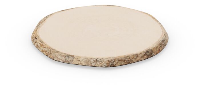 Boomschors Melamine Ronde Serveerschaal (210x210x14mm) Crème
