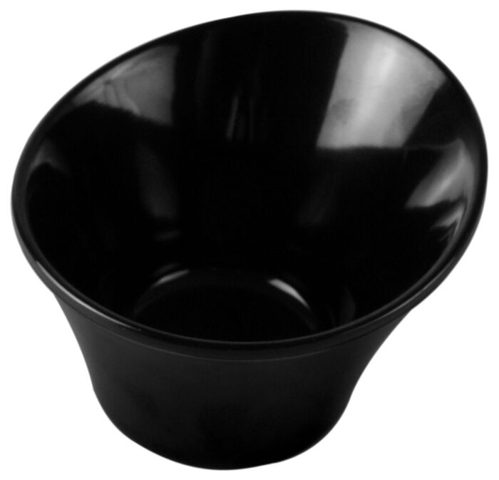 Melamine Reef Small Dish 120ml (94x90x64mm) Black