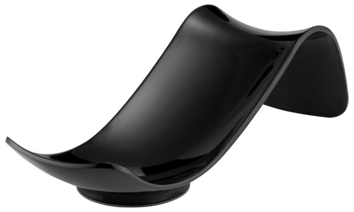 Melamine Utensil Rest (194x65x55mm) Black