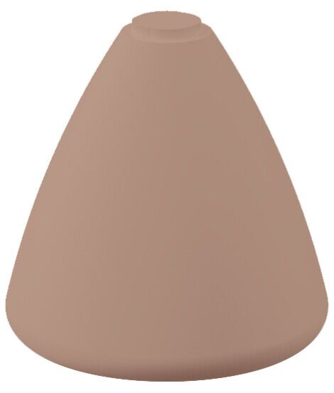 Melamine Cake Pedestal Base (109x109x111mm) Stone