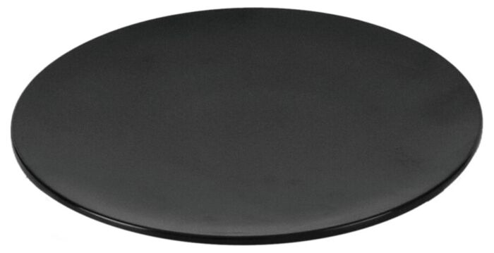 Melamine Platform Plate (208x20mm) Black