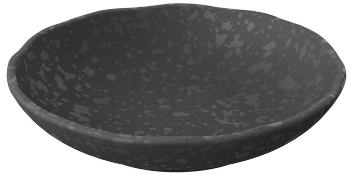 Mineral Melamine Crackle Dish 1.3L (240x240x50mm) Agate Grey