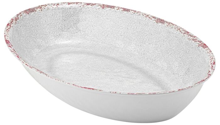 Melamine schaal Casablanca 3.8L (420x280x70mm) Wit
