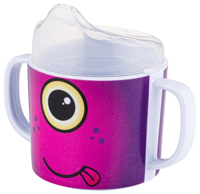 Melamine Double Handle Cup 0.2L (115x75x70mm) Bert the Monster