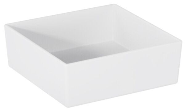 Melamine Bento Box Square Inserts White