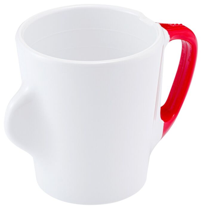 Omni Mug with Handle 300ml (135x90x100mm) Red
