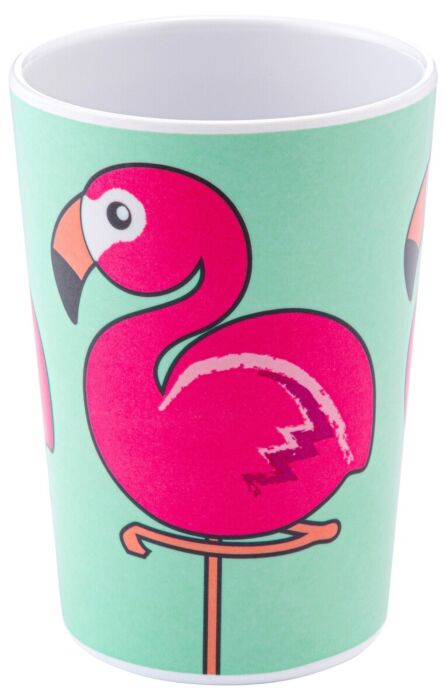 Melamine Cup 300ml (107x75mm) Flamingo