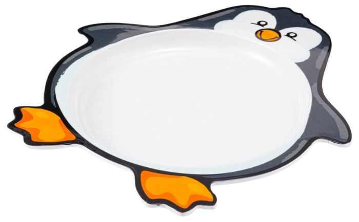 Melamine Junior Plate (295x277x22mm) Penguin