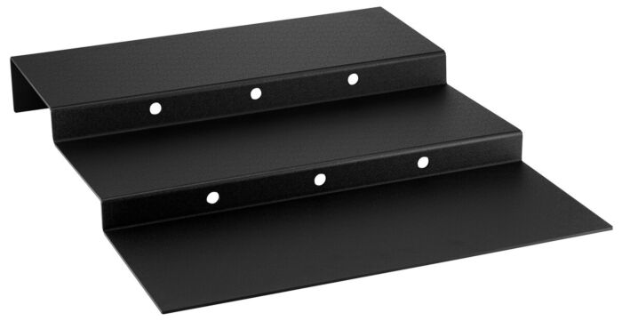 ABS unit met drie treden (750x600x90mm) Zwart