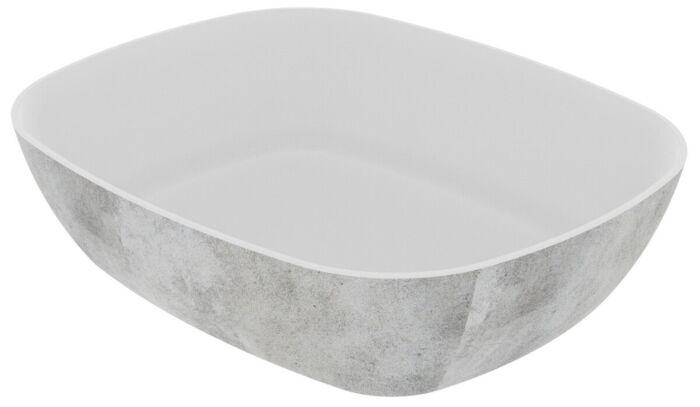 GN 1-2 Urban Melamine Crock 3.5L (265x325x80mm) Wit