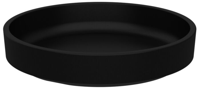 Hoxton Melamine Plate Black Matt