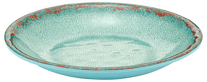 Casablanca Melamine Salad Dish 345ml (190x190x27mm) Blue