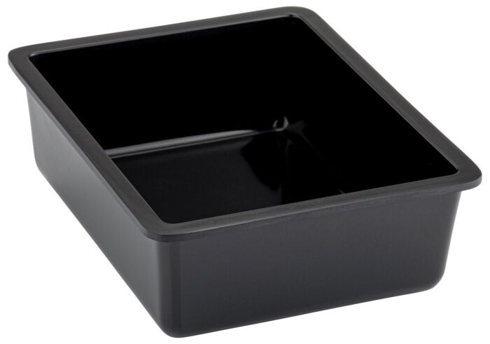 Melamine Crock Inzet for #4314 700ml (162x130x50mm) Zwart