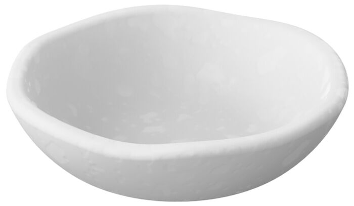 Mineral Melamine Crackle Bowl 450ml (160x43mm) White