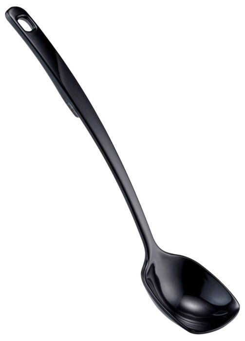 Melamine dichte lepel (250mm) Zwart