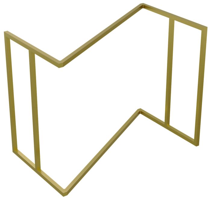 Z-standaard RVS GN 1-1 (513x308x400mm) Goud