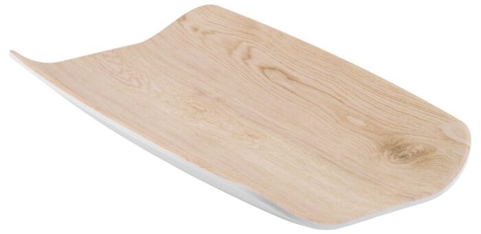 Tura Melamine Gebogen Gastro Plateau (176x325x40mm)