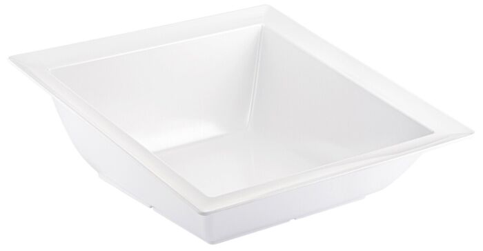 Melamine Dover Schaal 5.4L (375x375x140mm) Wit