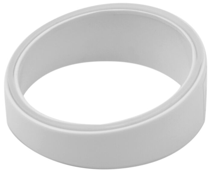 Melamine Non-Slip Slanted Riser (90x30mm) White