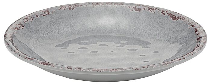Casablanca Melamine Salad Dish 345ml (190x190x27mm) Grey