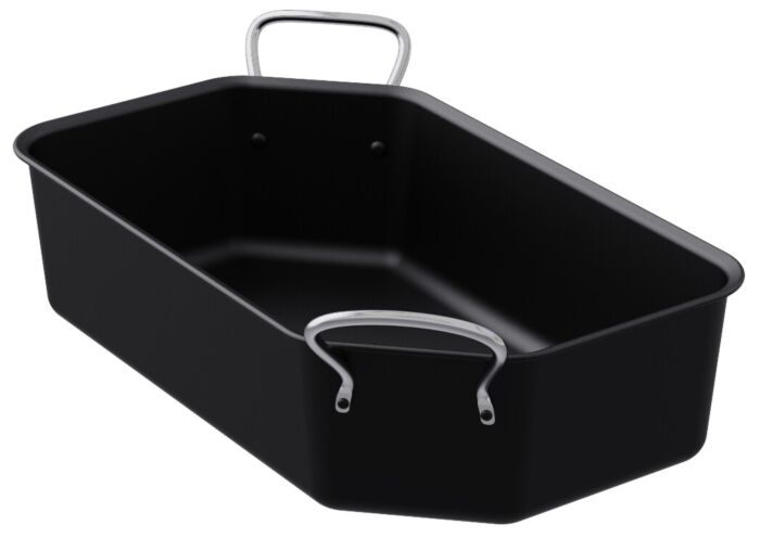 Greblon Ore RVS Crock 2.5L (265x164x100mm) Zwart