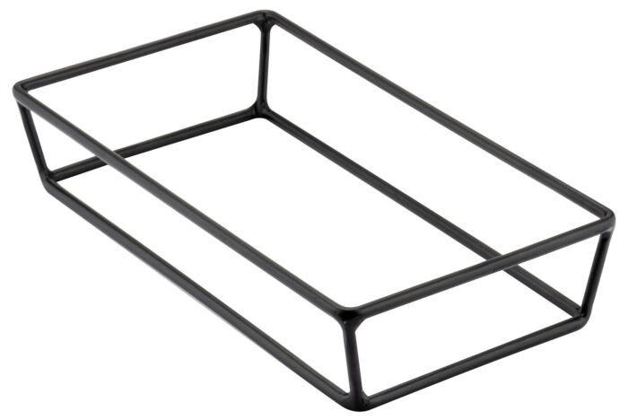 Rechthoekige buffetstandaard (245x151x54mm) Zwart