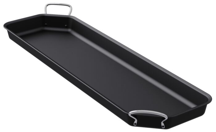 Greblon Ore Stainless Steel 2-4 Gastro Tray Black