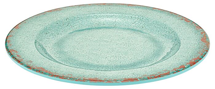 Casablanca Melamine Plate Blue