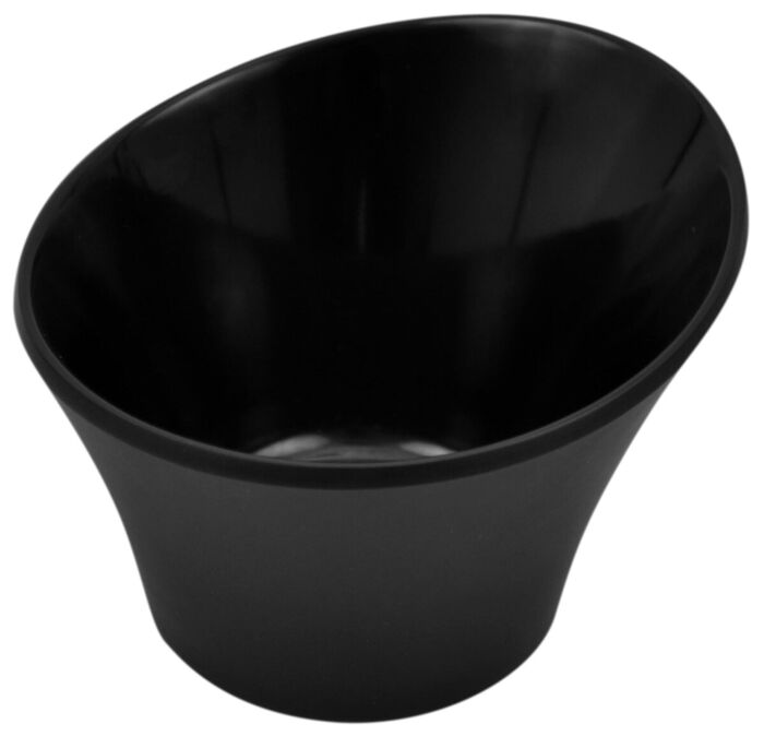 Melamine Reef Small Dish 120ml (94x90x64mm) Matt Black