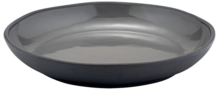Marl Melamine Large Deep Plate (280x280x47mm) Charcoal
