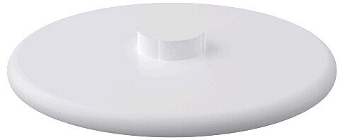 Melamine Cake Pedestal Base (111x111x17mm) White